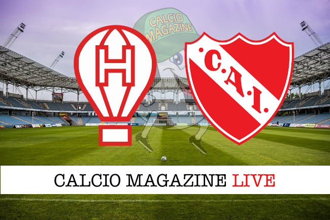 Huracan Independiente cronaca diretta live risultato in tempo reale