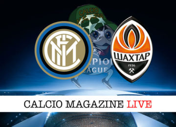 Inter Shakhtar Donetsk cronaca diretta live risultato in tempo reale