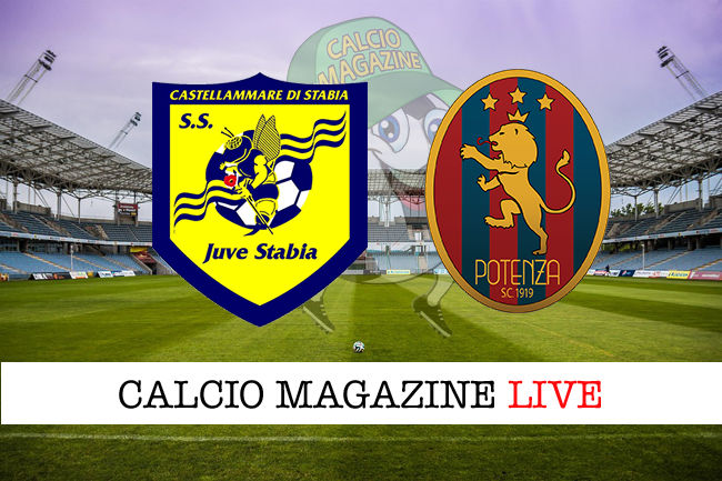 Juve Stabia Potenza cronaca diretta live risultato in tempo reale