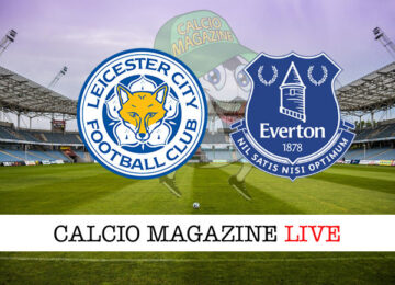 Leicester Everton cronaca diretta live risultato in tempo reale