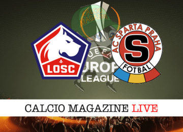 Lille Sparta Praga cronaca diretta live risultato in tempo reale