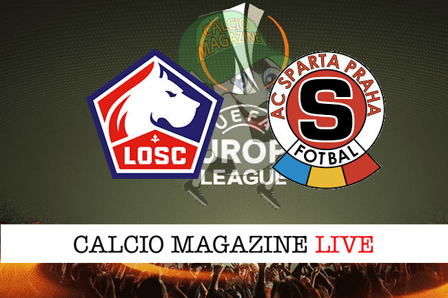 Lille Sparta Praga cronaca diretta live risultato in tempo reale