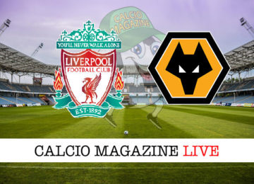 Liverpool Wolverhampton cronaca diretta live risultato in tempo reale