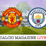 Manchester United Manchester City cronaca diretta live risultato in tempo reale