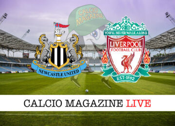 Newcastle Liverpool cronaca diretta live risultato in tempo reale