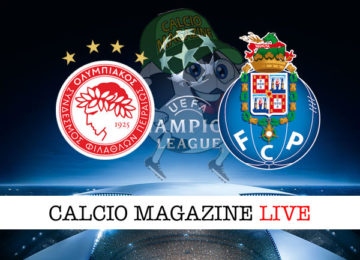 Olympiakos Porto cronaca diretta live risultato in tempo reale