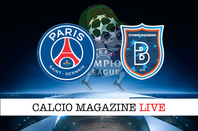 PSG Basaksehir cronaca diretta live risultato in tempo reale