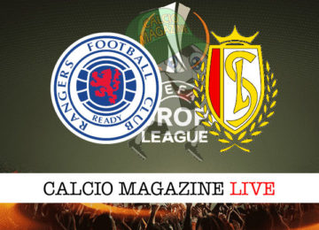 Rangers Standard Liegi cronaca diretta live risultato in tempo reale