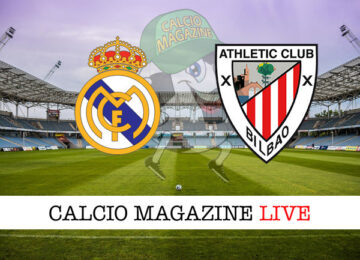 Real Madrid Athletic Bilbao cronaca diretta live risultato in tempo reale