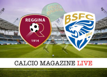 Reggina Brescia cronaca diretta live risultato in tempo reale