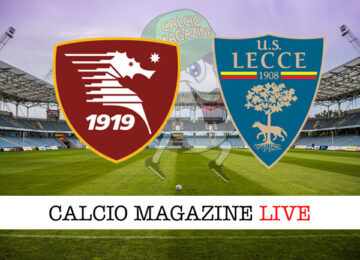 Salernitana Lecce cronaca diretta live risultato in tempo reale