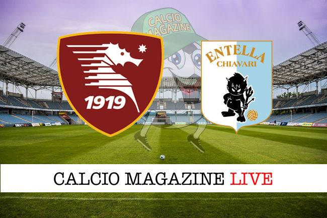 Salernitana Virtus Entella cronaca diretta live risultato in tempo reale