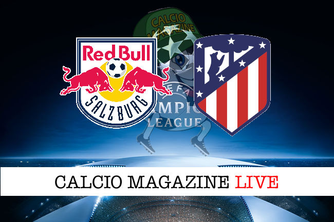 Salisburgo Atletico Madrid cronaca diretta live risultato in tempo reale