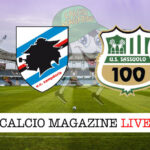 Sampdoria Sassuolo cronaca diretta live risultato in tempo reale