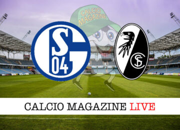 Schalke 04 Friburgo cronaca diretta live risultato in tempo reale