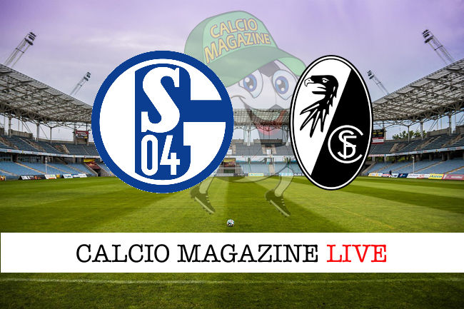 Schalke 04 Friburgo cronaca diretta live risultato in tempo reale