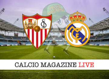 Siviglia Real Madrid cronaca diretta live risultato in tempo reale