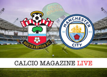 Southampton Manchester City cronaca diretta live risultato in tempo reale