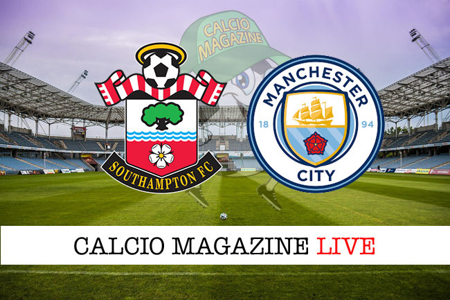 Southampton Manchester City cronaca diretta live risultato in tempo reale