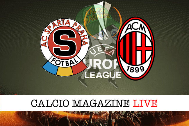 Sparta Praga Milan cronaca diretta live risultato in tempo reale