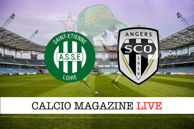 St Etienne Angers cronaca diretta live risultato in tempo reale