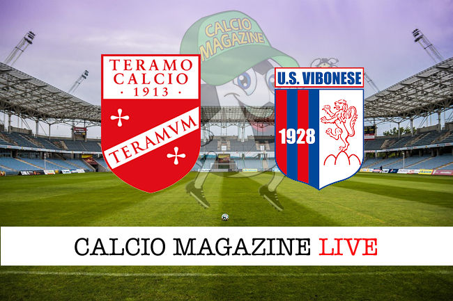 Teramo Vibonese cronaca diretta live risultato in tempo reale