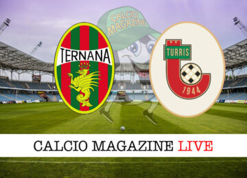 Ternana Turris cronaca diretta live risultato in tempo reale