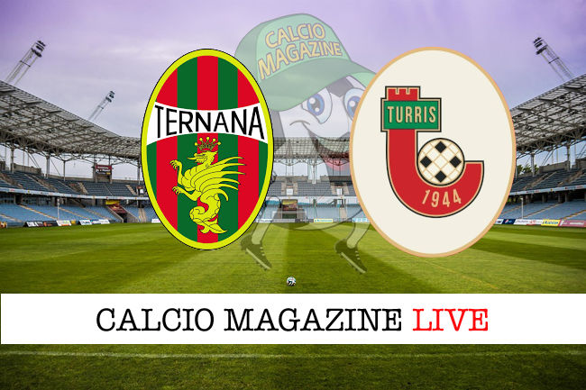 Ternana Turris cronaca diretta live risultato in tempo reale