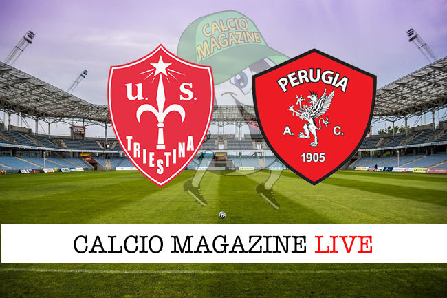 Triestina Perugia cronaca diretta live risultato in tempo reale