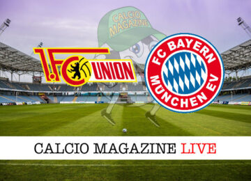 Union Berlino Bayern Monaco cronaca diretta live risultato in tempo reale
