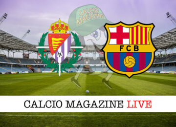 Valladolid Barcellona cronaca diretta live risultato in tempo reale