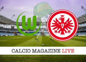 Wolfsburg Francoforte cronaca diretta live risultato in tempo reale
