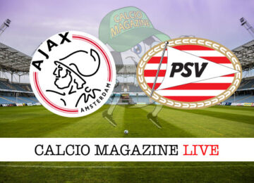 Ajax PSV cronaca diretta live risultato in tempo reale
