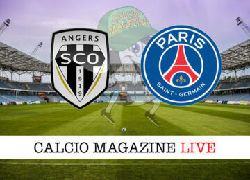 Angers PSG cronaca diretta live risultato in tempo reale