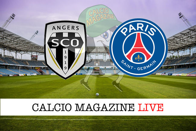 Angers PSG cronaca diretta live risultato in tempo reale
