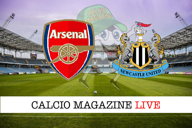 Arsenal Newcastle cronaca diretta live risultato in tempo reale