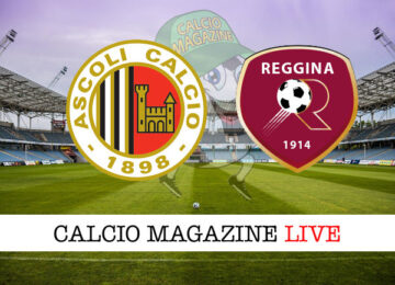 Ascoli Reggina cronaca diretta live risultato in tempo reale