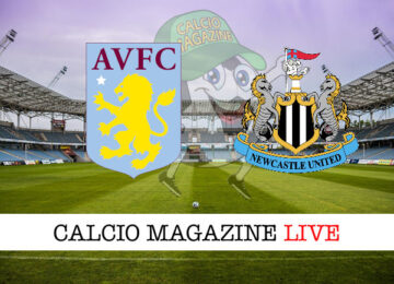 Aston Villa Newcastle cronaca diretta live risultato in tempo reale