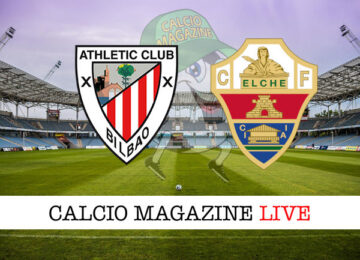 Athletic Bilbao Elche cronaca diretta live risultato in tempo reale