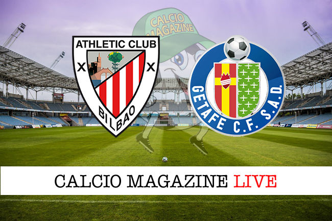 Athletic Bilbao Getafe cronaca diretta live risultato in tempo reale