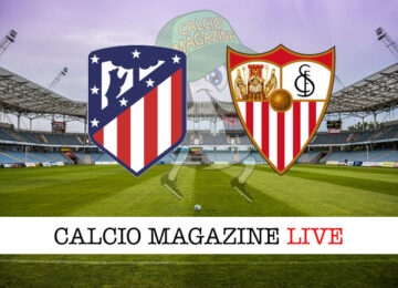 Atletico Madrid Siviglia cronaca diretta live risultato in tempo reale