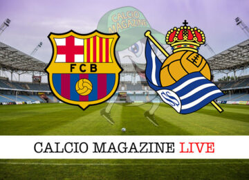 Barcellona Real Sociedad cronaca diretta live risultato in tempo reale