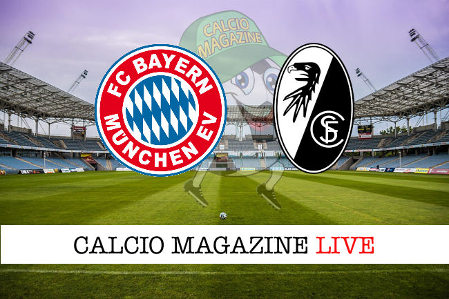 Bayern Monaco Friburgo cronaca diretta live risultato in tempo reale