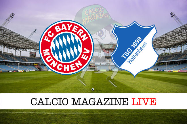 Bayern Monaco Hoffenheim cronaca diretta live risultato in tempo reale