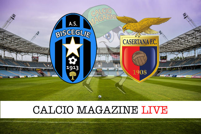 Bisceglie Casertana cronaca diretta live risultato in tempo reale