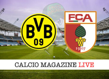 Borussia Dortmund Augusta cronaca diretta live risultato in tempo reale