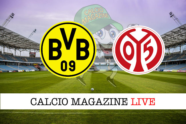 Borussia Dortmund Magonza cronaca diretta live risultato in tempo reale