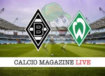 Borussia Monchengladbach Werder Brema cronaca diretta live risultato in tempo reale