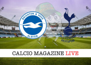 Brighton Tottenham cronaca diretta live risultato in tempo reale