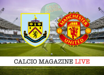 Burnley Manchester United cronaca diretta live risultato in tempo reale